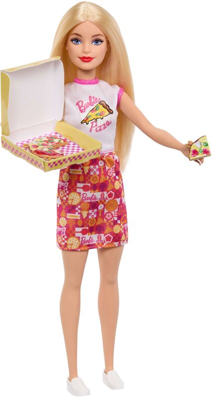 Mattel Barbie Κούκλα Με Πιτσαρία - JMK21 - φωτογραφία 2