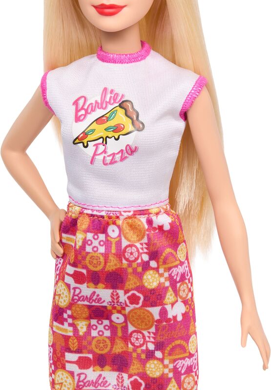 Mattel Barbie Κούκλα Με Πιτσαρία - JMK21 - φωτογραφία 4