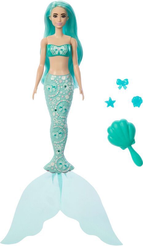 Barbie Color Reveal-Γοργόνες-4 Σχέδια (JMW61) - φωτογραφία 4