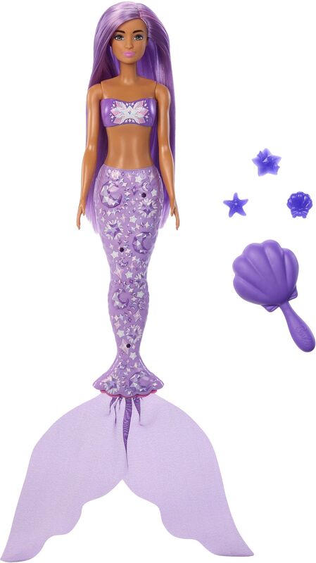 Barbie Color Reveal-Γοργόνες-4 Σχέδια (JMW61) - φωτογραφία 5