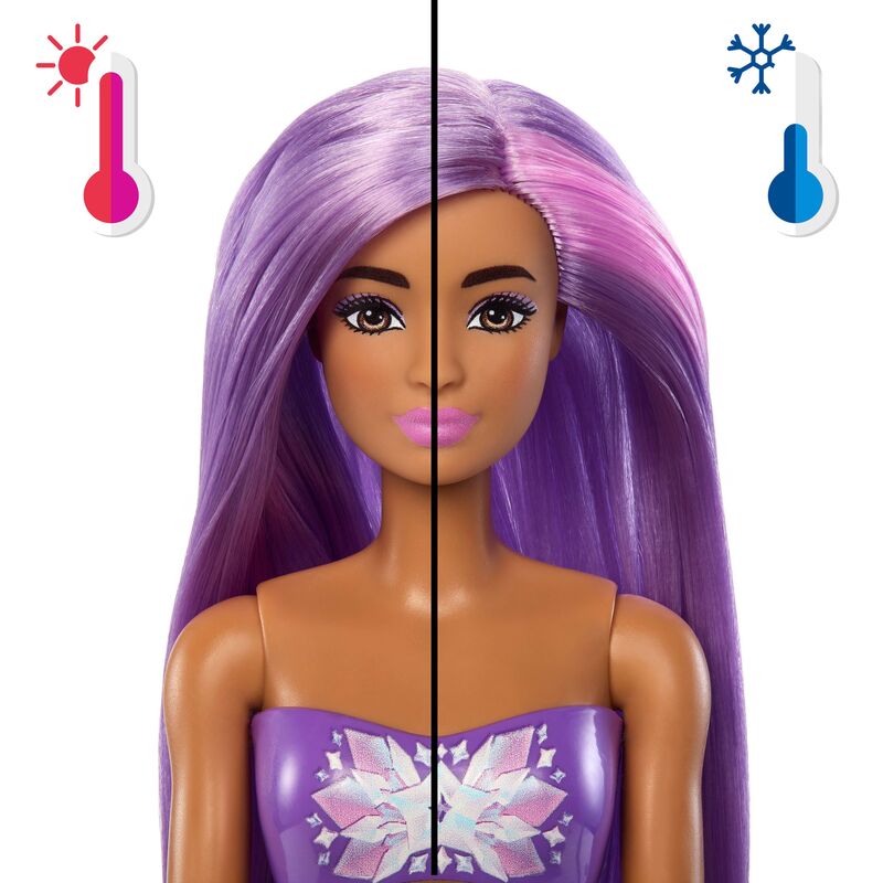 Barbie Color Reveal-Γοργόνες-4 Σχέδια (JMW61) - φωτογραφία 7