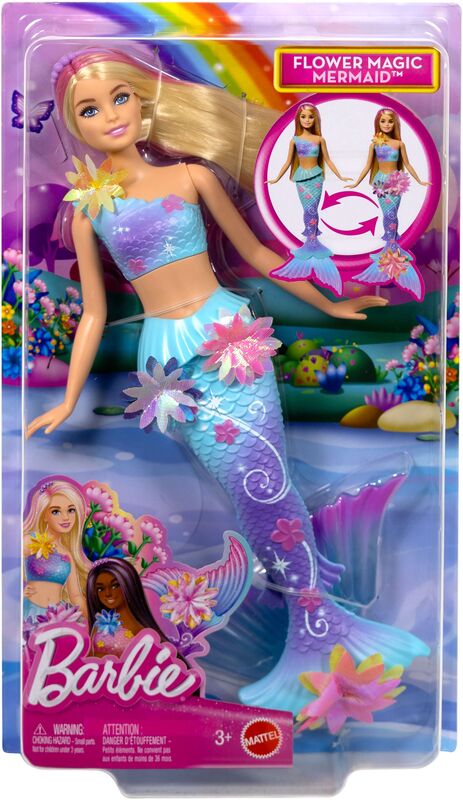 Mattel Barbie Μαγική Γοργόνα Που Ανθίζει-Ξανθιά - JDM72 - φωτογραφία 2