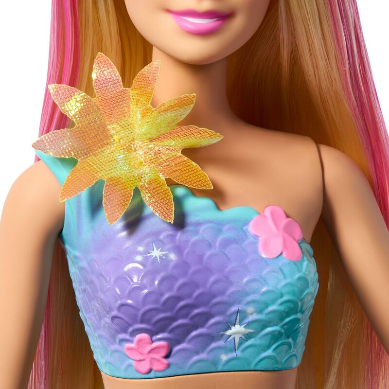 Mattel Barbie Μαγική Γοργόνα Που Ανθίζει-Ξανθιά - JDM72 - φωτογραφία 5