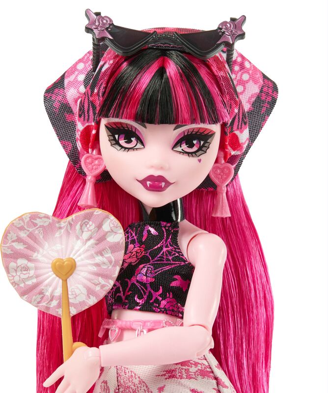 Mattel Monster High Βαλιτσάκι-Draculaura - JDR50 - φωτογραφία 4