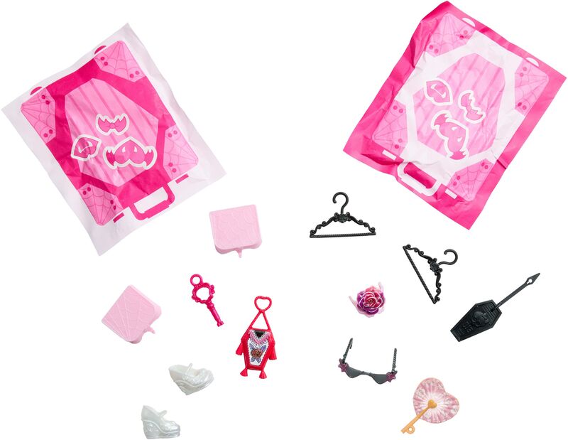 Mattel Monster High Βαλιτσάκι-Draculaura - JDR50 - φωτογραφία 5