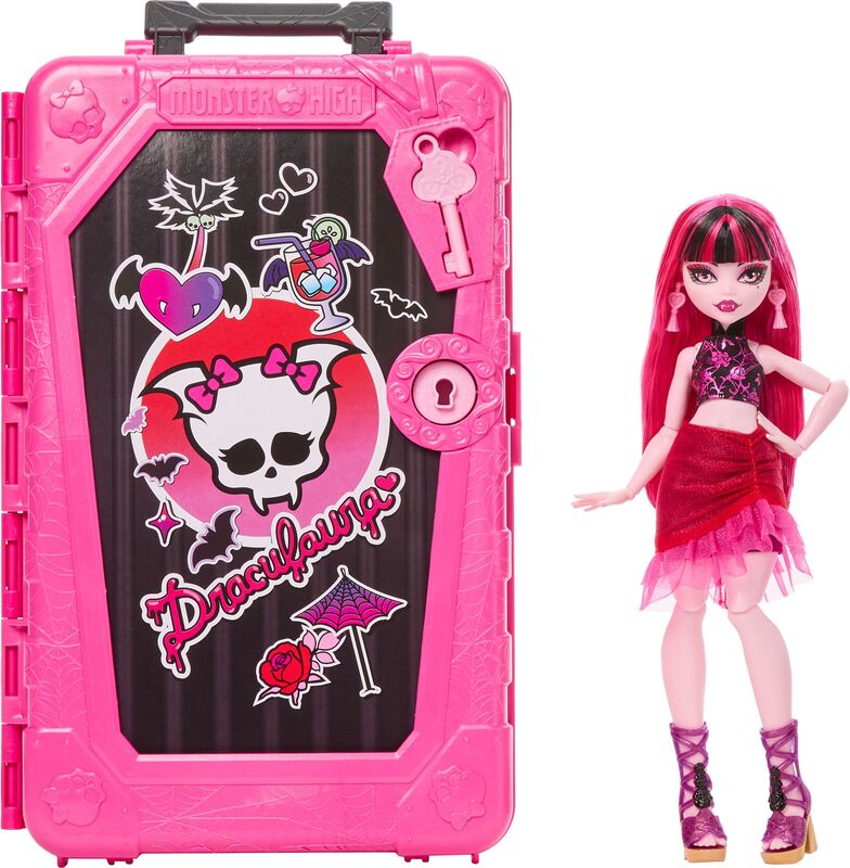 Mattel Monster High Βαλιτσάκι-Draculaura - JDR50 - φωτογραφία 6