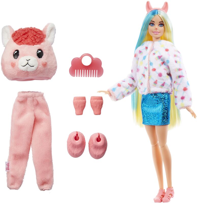 Barbie Cutie Reveal-Λάμα (HJL60)