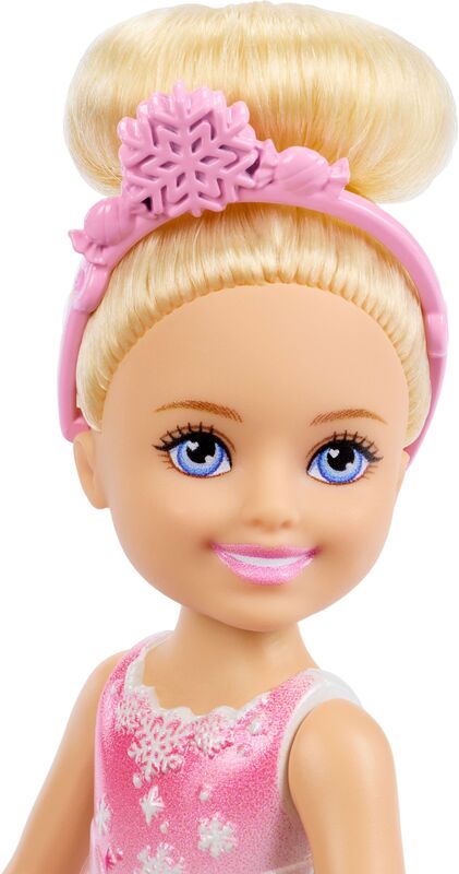 Mattel Barbie Καρυοθραύστης Κούκλα Chelsea Νεράιδα Του Χιονιού - JNB00 - φωτογραφία 4