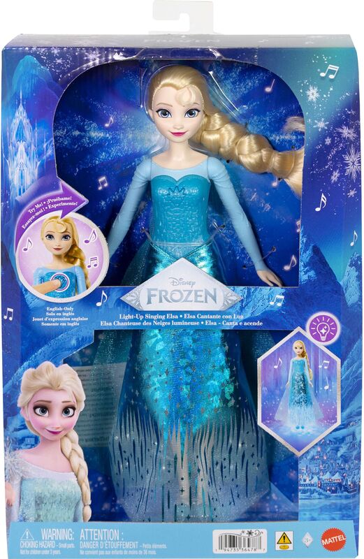 Disney Frozen-Έλσα Που Τραγουδάει Με Μαγικές Δυνάμεις (JNB97) - φωτογραφία 2