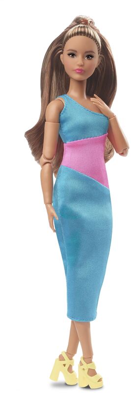 Barbie Looks-Pink And Blue Dress (HJW82)