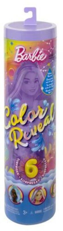 Barbie Color Reveal-Νεράϊδες-5 Σχέδια-1Τμχ (HJX61)