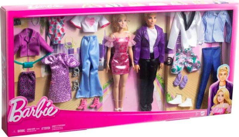 Barbie And Ken Σετ Μόδας (HKB10) - φωτογραφία 2