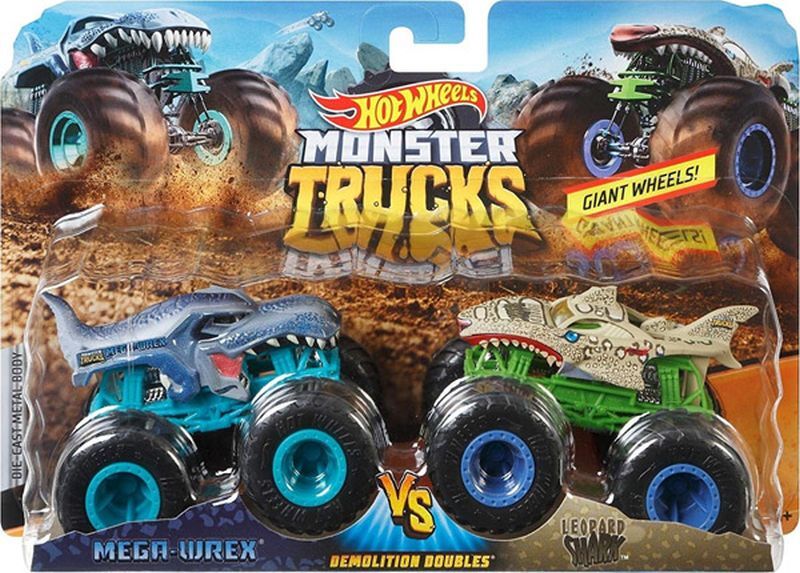 Monster Trucks Οχήματα Σετ Των 2-6 Σχέδια (FYJ64) φωτογραφία