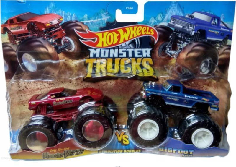 Monster Trucks Οχήματα Σετ Των 2-6 Σχέδια (FYJ64) φωτογραφία