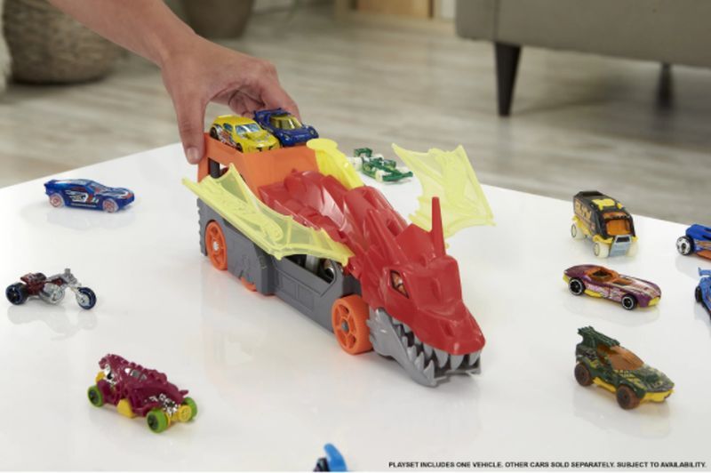 Hot Wheels Νταλίκα Δράκος (GTK42) φωτογραφία