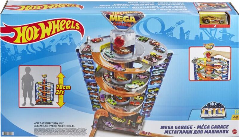 Hot Wheels Mega Γκαράζ City (GTT95) φωτογραφία