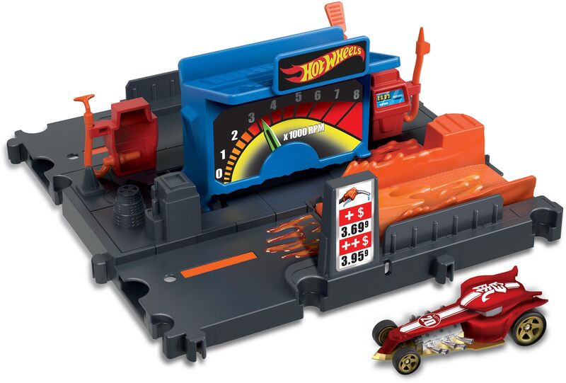 Hot Wheels Mini Πίστες City-2 Σχέδια (HMD53) - φωτογραφία 3