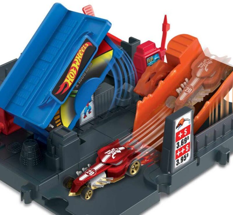 Hot Wheels Mini Πίστες City-2 Σχέδια (HMD53) - φωτογραφία 5