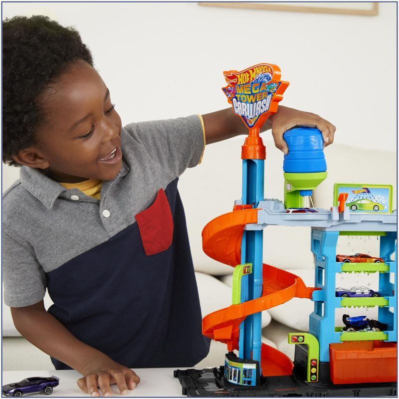 Hot Wheels Χρωμοκεραυνοί Πλυντήριο (HDP05) φωτογραφία