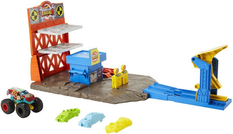 Hot Wheels Monster Trucks Σετ Σούπερ Εκρήξεις & Συγκρούσεις (HFB12) - φωτογραφία 3