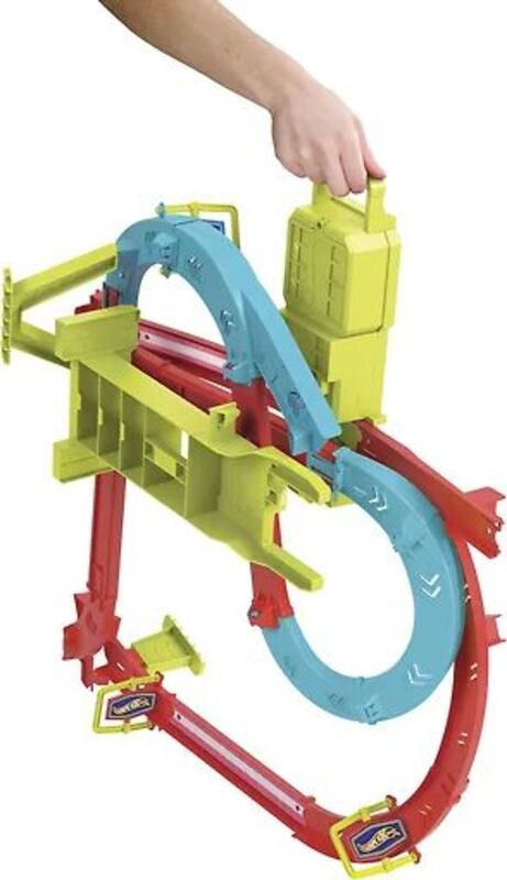 Hot Wheels Neon Speeders Πίστα Skyscraper Circuit (HPC07) - φωτογραφία 3