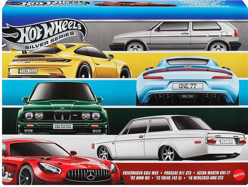 Mattel Hot Wheels Αυτοκινητάκια Euro Style Σετ Των 6 - JLB25 - φωτογραφία 2