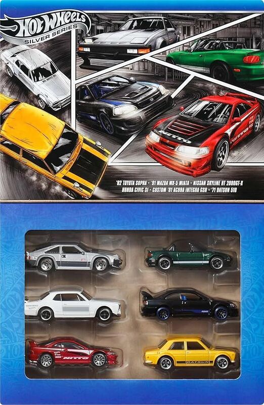 Hot Wheels Αυτοκινητάκια-Streets Of Japan Σετ Των 6 (JBY77) - φωτογραφία 2