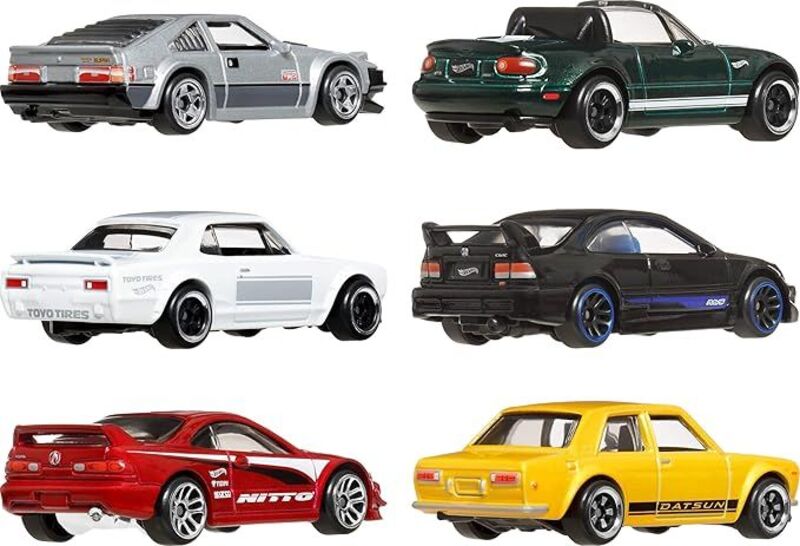 Hot Wheels Αυτοκινητάκια-Streets Of Japan Σετ Των 6 (JBY77) - φωτογραφία 3