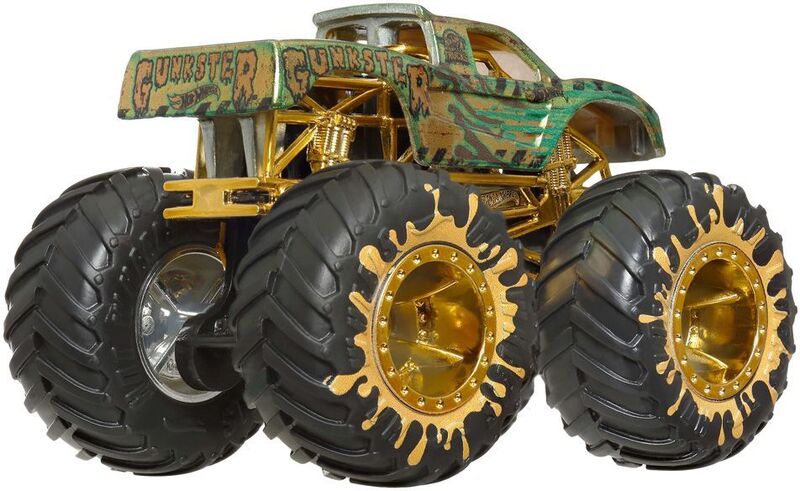 Hot Wheels Monster Trucks Οχήματα Bigfoot Throphy Champions-2 Σχέδια (JDV96) - φωτογραφία 4