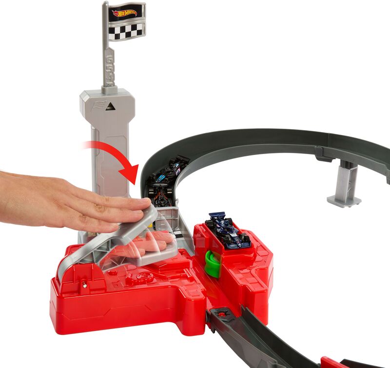 Mattel Πίστα Hot Wheels Racing Formula 1 Sprint & 3 Αυτοκινητάκια - JDY15 - φωτογραφία 4