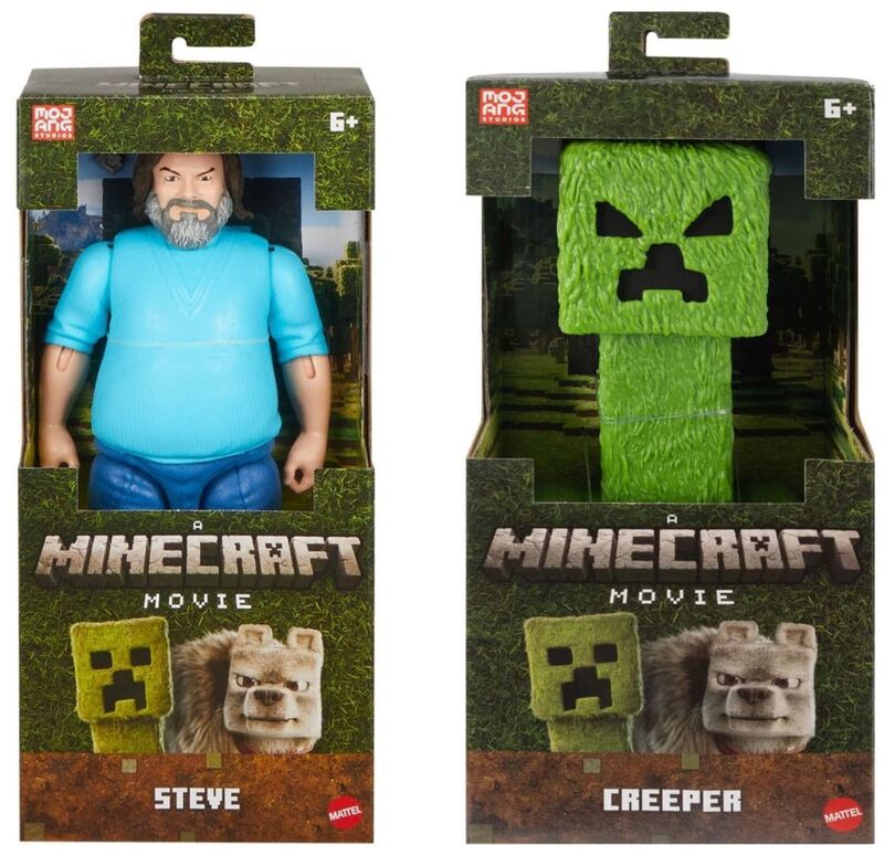 Minecraft Movie Φιγούρες Μεγάλες-2 Σχέδια (JFR65) - φωτογραφία 3