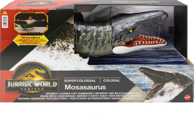 Jurassic World Rebirth Super Colossal Mosasaurus (JGB51) φωτογραφία