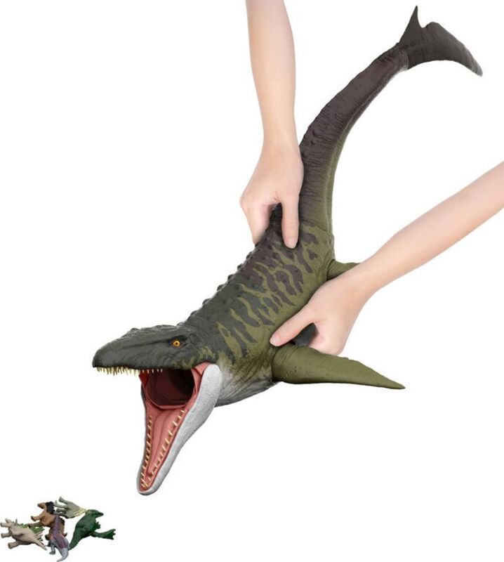 Jurassic World Rebirth Super Colossal Mosasaurus (JGB51) - φωτογραφία 5