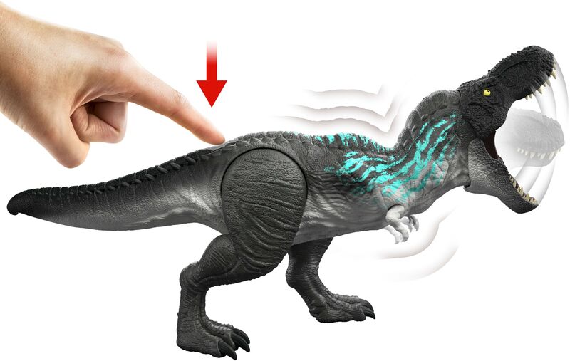 Jurassic World T-Rex Με Διόγκωση Μυών (JKG92) - φωτογραφία 6