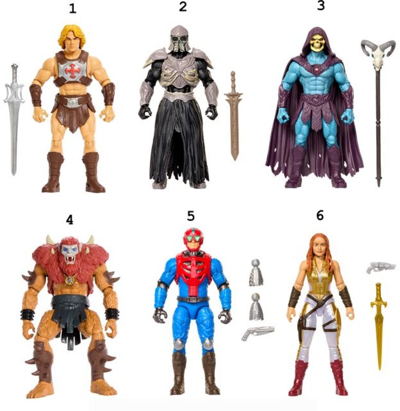 Masters Of The Universe Φιγούρες-6 Σχέδια (JKH88) - φωτογραφία 2
