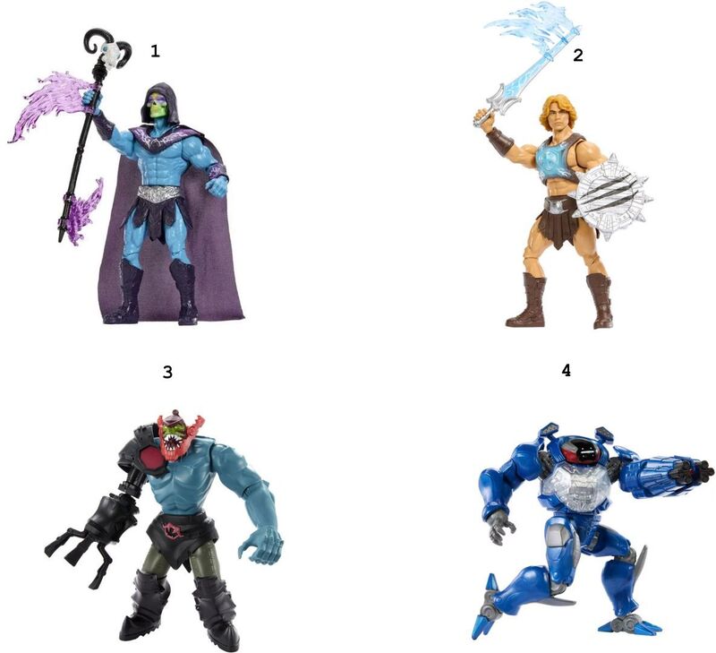 Masters Of The Universe Φιγούρες Με Αξεσουάρ-4 Σχέδια (JKH99) - φωτογραφία 2