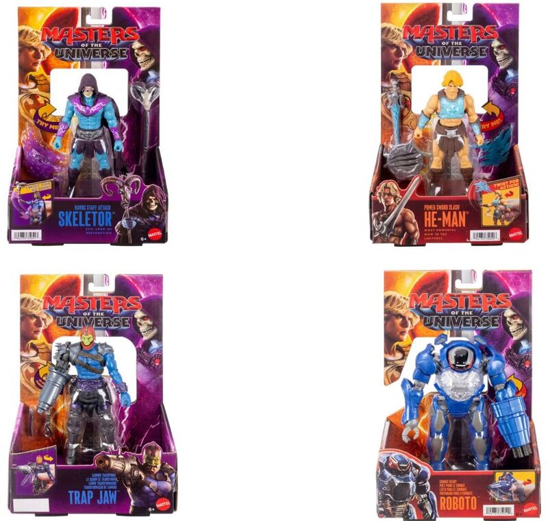 Masters Of The Universe Φιγούρες Με Αξεσουάρ-4 Σχέδια (JKH99) - φωτογραφία 3