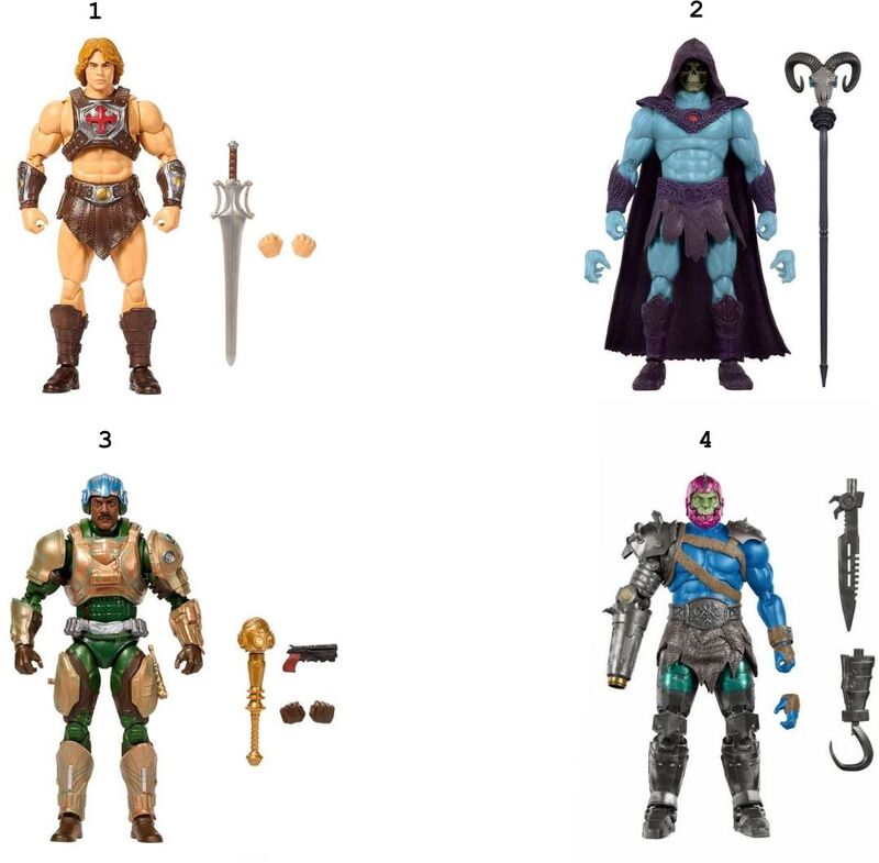 Masters Of The Universe Φιγούρες Με Αξεσουάρ-4 Σχέδια (JKJ22) - φωτογραφία 2