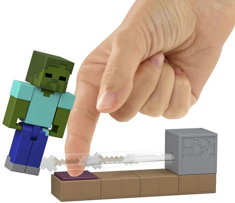 Minecraft Βασική Φιγούρα Με Αξεσουάρ-2 Σχέδια (JKK00) - φωτογραφία 6