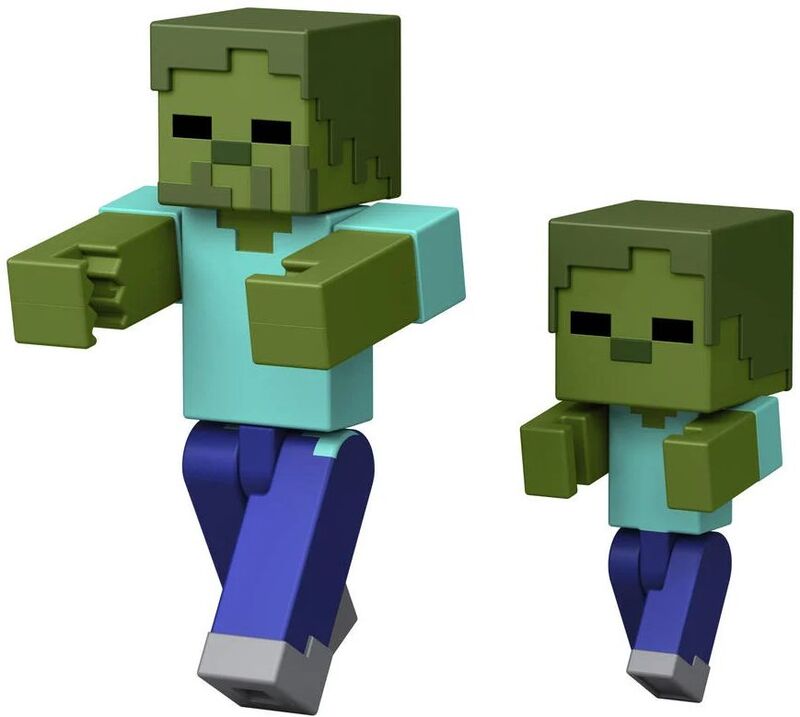 Minecraft Βασική Φιγούρα Με Αξεσουάρ-2 Σχέδια (JKK00) - φωτογραφία 7