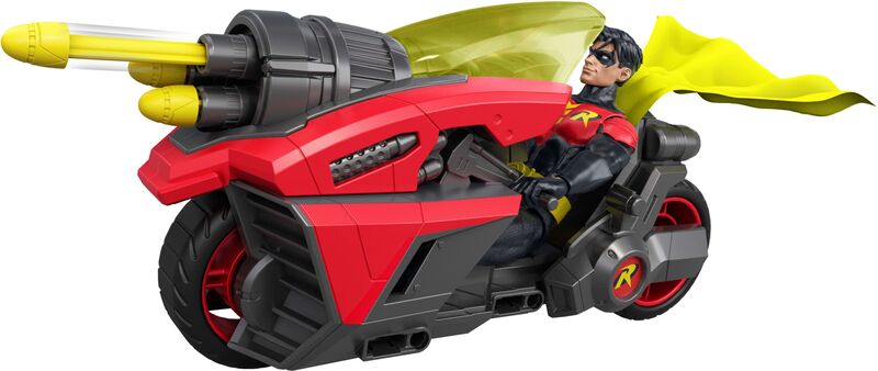 DC Μηχανή Του Robin Με Φιγούρα 15cm. (JMD51) - φωτογραφία 5