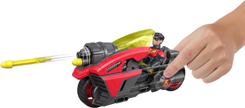DC Μηχανή Του Robin Με Φιγούρα 15cm. (JMD51) - φωτογραφία 6