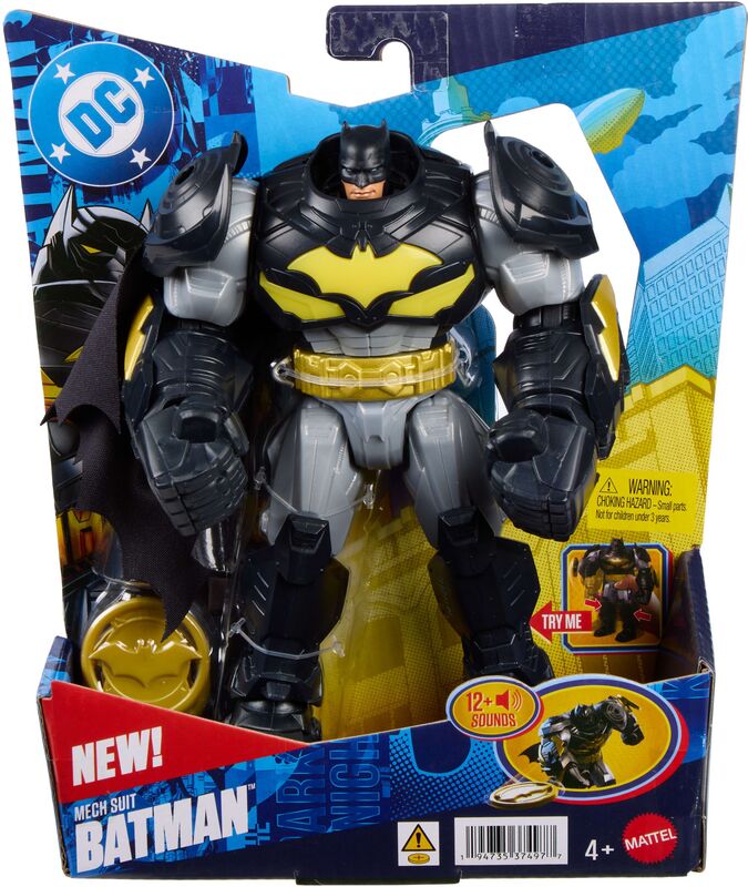 DC Batman Με Κίνηση,'Ηχους & Φώτα 15cm. (JMD86) - φωτογραφία 2