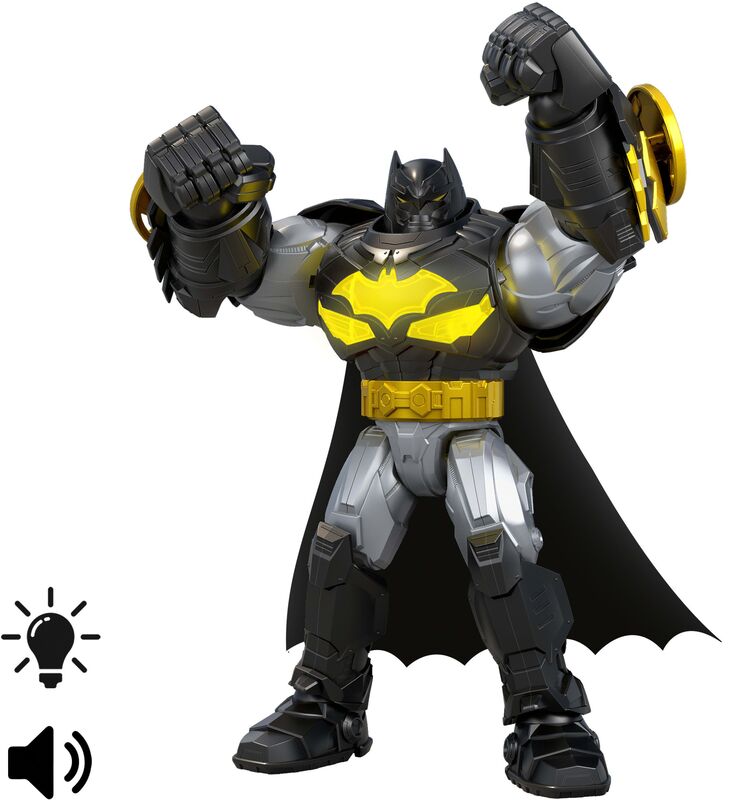 DC Batman Με Κίνηση,'Ηχους & Φώτα 15cm. (JMD86) - φωτογραφία 5