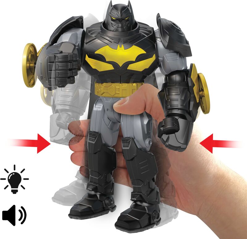 DC Batman Με Κίνηση,'Ηχους & Φώτα 15cm. (JMD86) - φωτογραφία 6
