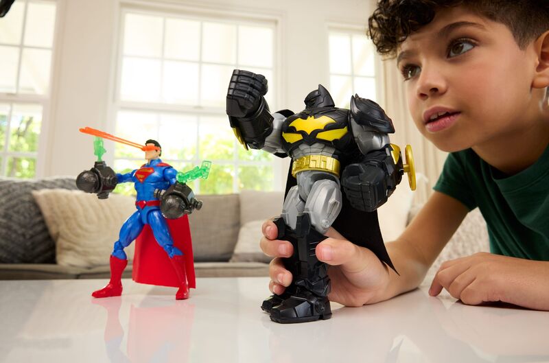 DC Batman Με Κίνηση,'Ηχους & Φώτα 15cm. (JMD86) - φωτογραφία 7