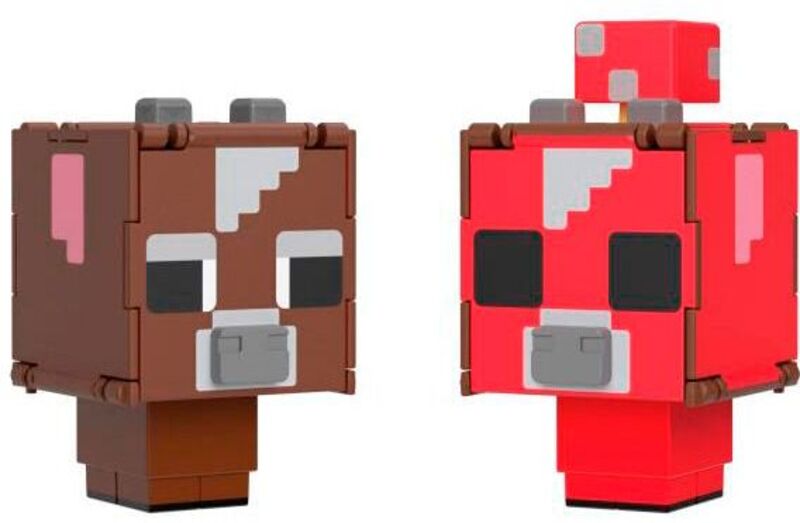 Minecraft Φιγούρες Flippin-5 Σχέδια (HTL43) - φωτογραφία 7