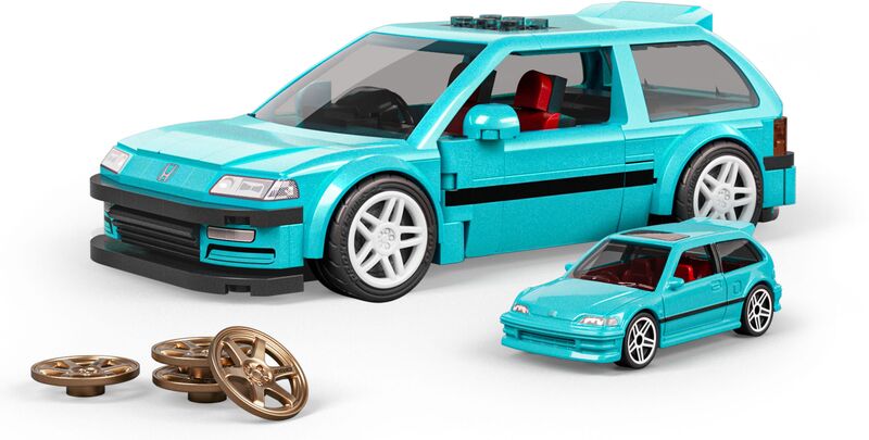 Brick Shop Hot Wheels Speed Series-Custom '90 Honda Civic EF (JHF62)