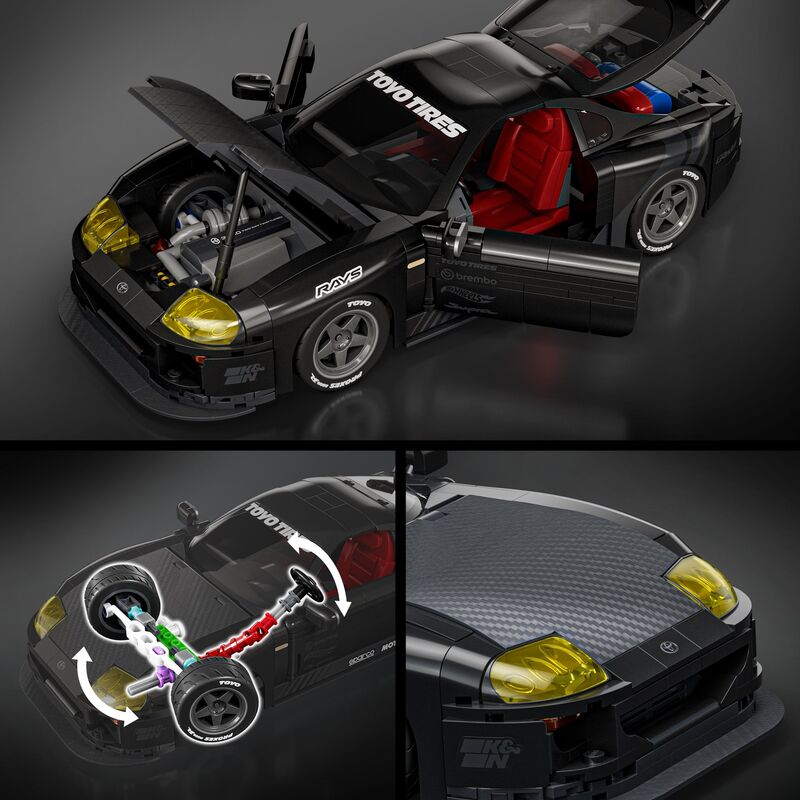 Brick Shop Hot Wheels Elite Series-'94 Toyota Supra MKIV (JKG40) - φωτογραφία 6