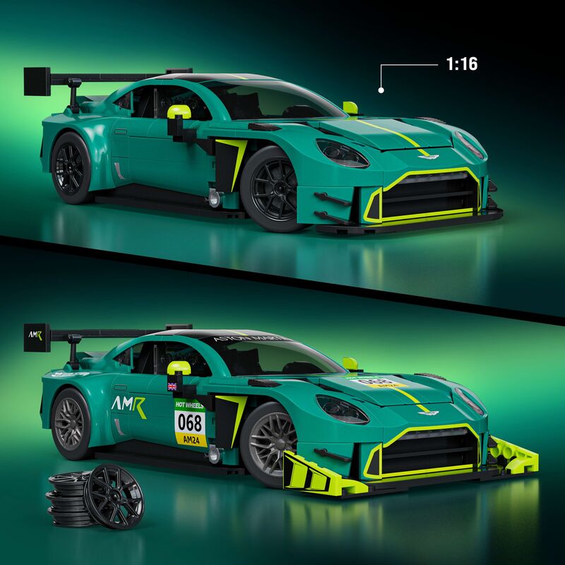 Brick Shop Hot Wheels Elite Series-Aston Martin Vantage GT3 (JLF51) - φωτογραφία 3
